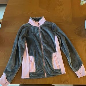 Soft Champion zip-up sweatshirt